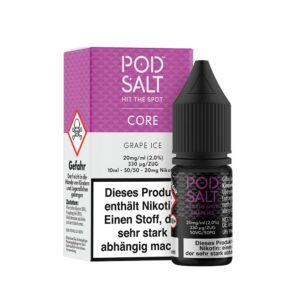 Pod Salt Core – Grape Ice 10ml 20mg