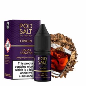 Pod Salt Origin – Liquor Tobacco 10ml 20mg