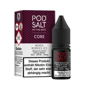 Pod Salt Core – Mixed Berrys Ice 10ml 20mg