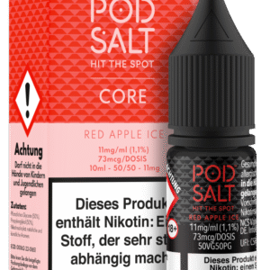 Pod Salt Core – Red Apple Ice 10ml 20mg